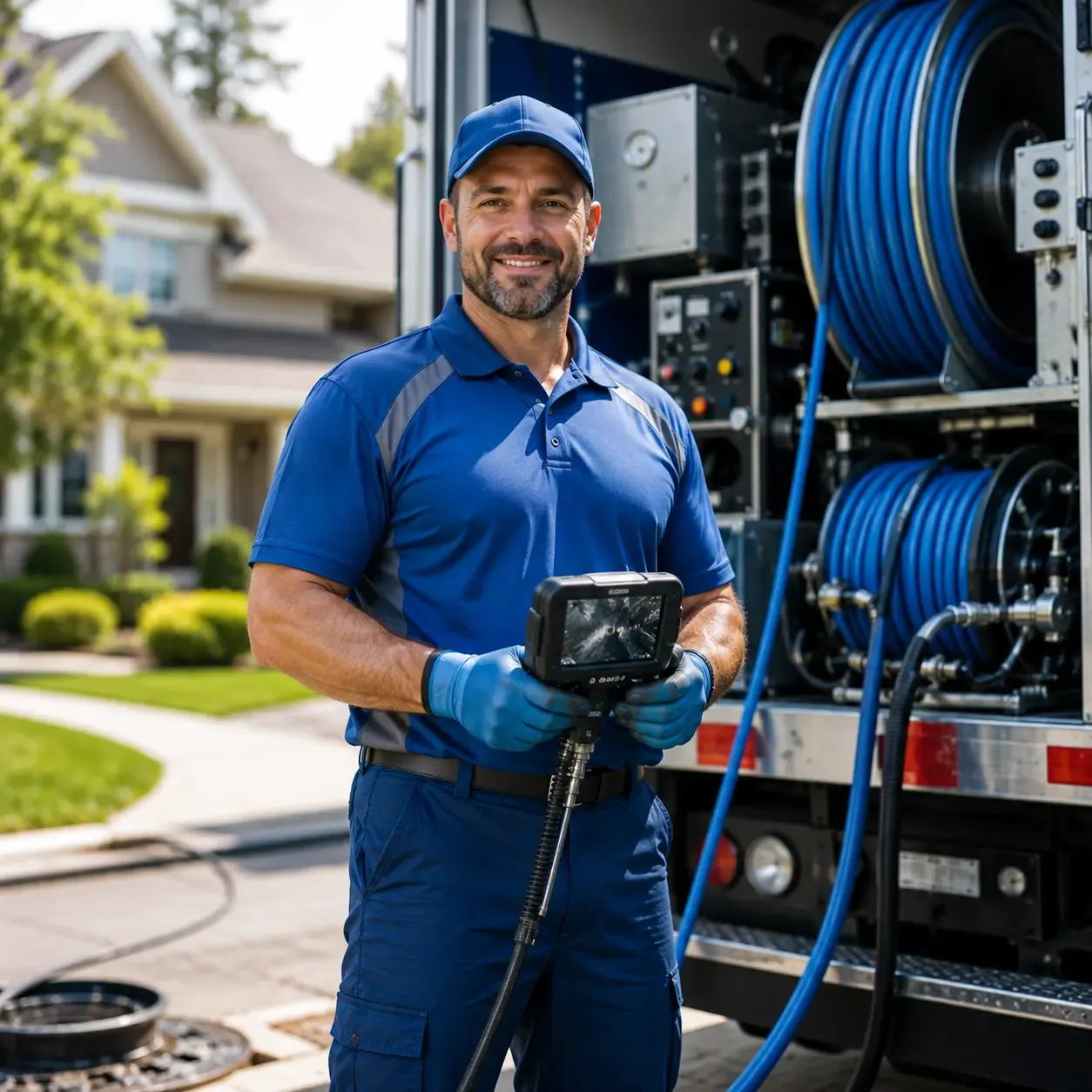 Local outdoor drain cleaning specialists in Melville, NY